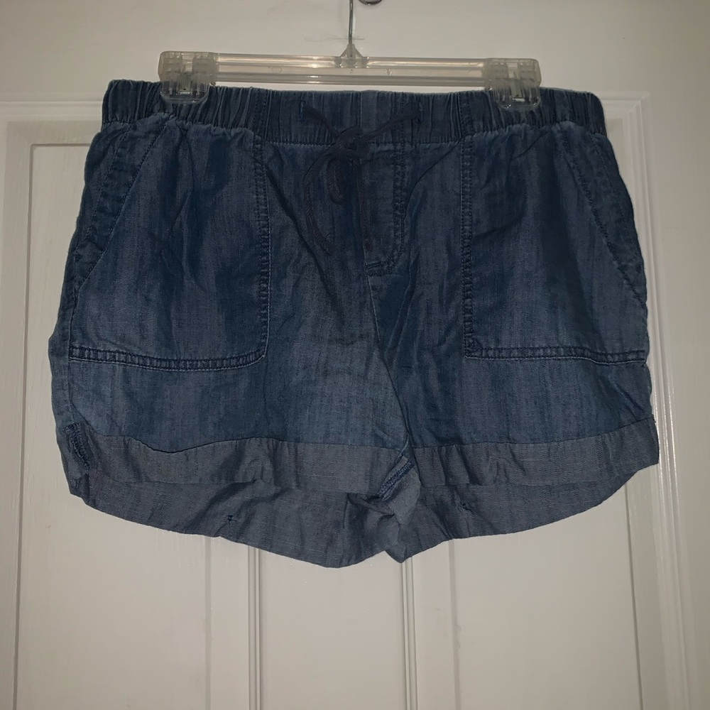 Chambray shorts